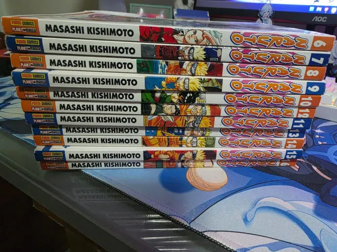 Pack mangas naruto primeira edição 6 ao 16 !