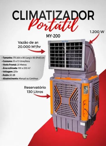 Climatizadores portáteis MY-200