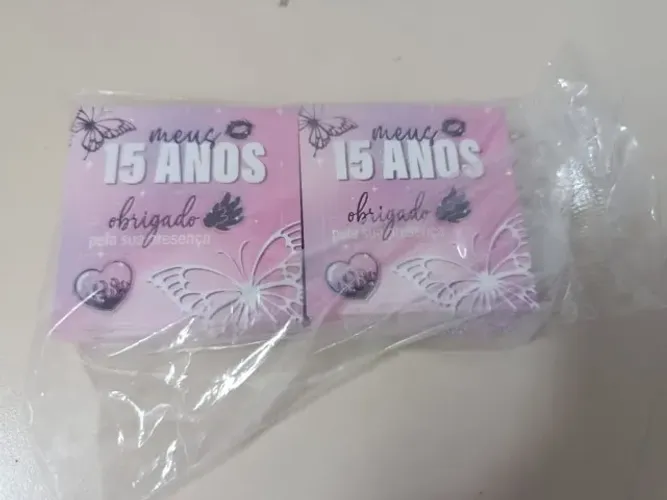 100 pares de lembrancinhas para festa de 15 anos