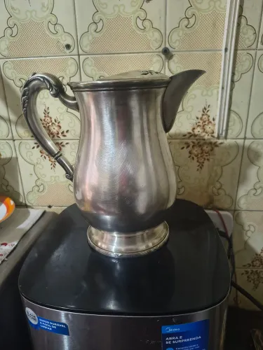 Jarra espessurada a prata 90 Wolf anos 50