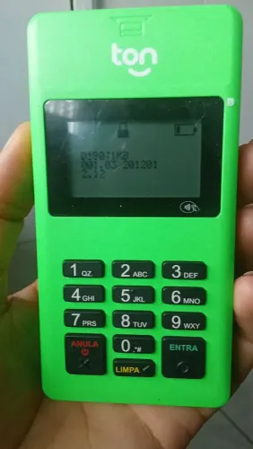 Maquininha de passar cartão