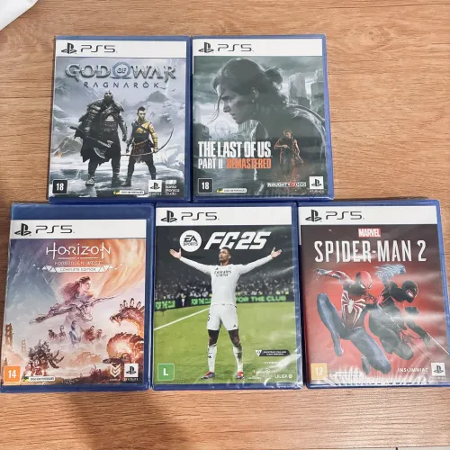 Jogos de ps5 lacrado ( vendo separado )