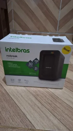 Nobreak Intelbras Attiv 700Va Monovolt 220V Interativo com 4 Tomadas
