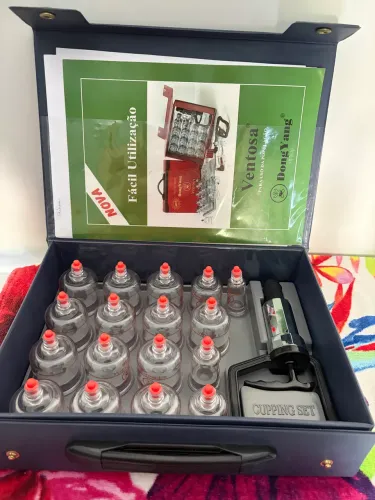 Vendo kit de ventosa terapia e Auriculo terapia 