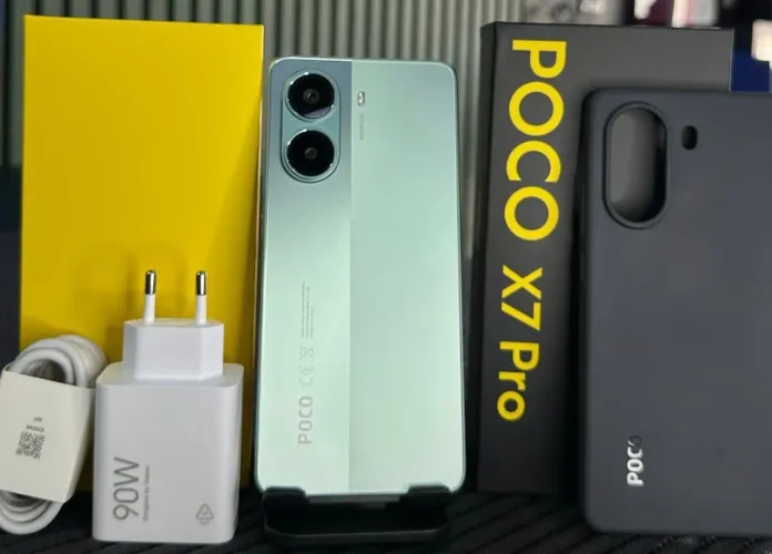 Poco x7 PRO 5G NFC 512GB 12RAM PRETO VERDE LACRADO