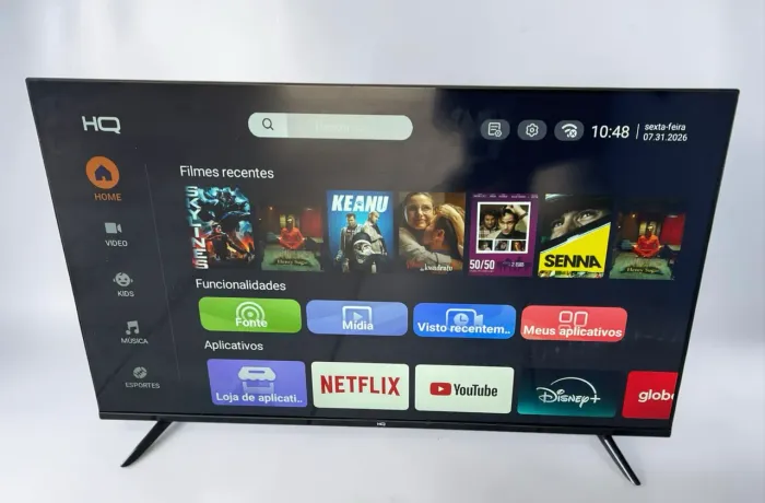 Smart TV HQ 43" Full HD Android 12 | Borda infinita | Super Conservada | Entrego