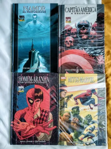 Coleção Marvel MK 4 Edições + Pôster Original