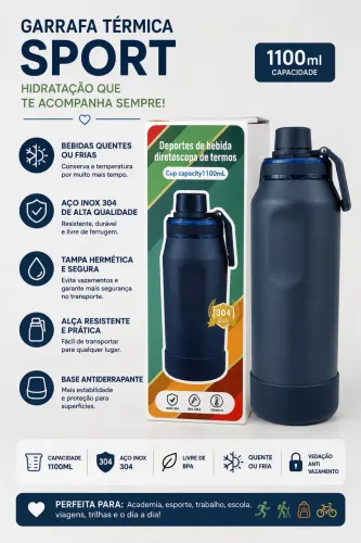 Garrafa Térmica 11000 ML produto novo 