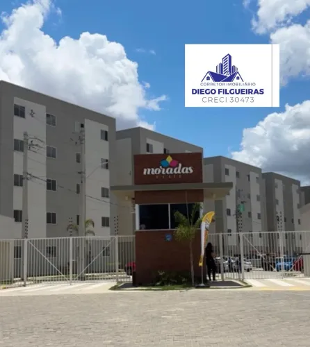 Alugo Apartamento no Condomínio Moradas ville