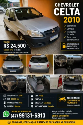 Chevrolet Celta Life/ LS 1.0 MPFI 8V Flexpower 5P 2010