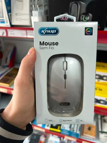 Mouse sem fio USB super confortável para Escritório
