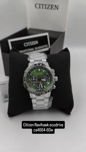 Relógio Citizen ecodrive navihawk novo completo