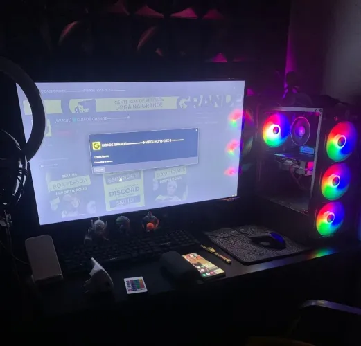 Vende se PC gamer seme novo todas as peças tá na foto