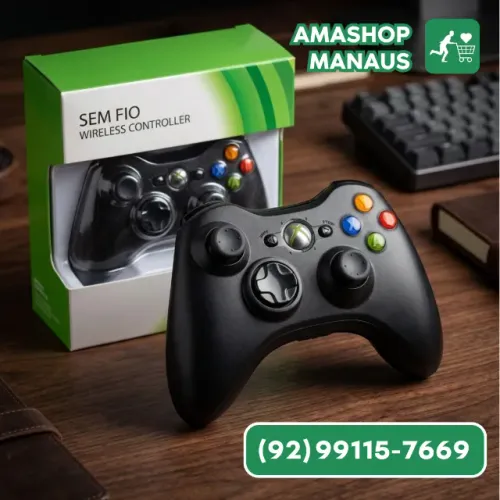 Controle Xbox Sem Fio Joystick Wireless Para Console