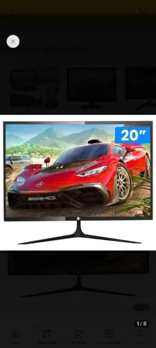 Monitor LED 20" Brazil PC 205WV 75Hz 5ms HDMI/VGA