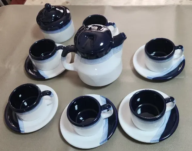 jogo de Chá em porcelana