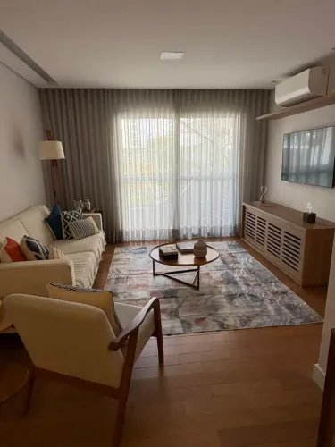 128070 Apartamento 100% Mobilidado e Reformado 88 m2 com 2 quartos em Itaim Bibi - São Pau