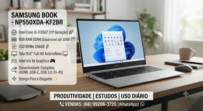 Notebook Samsung book I5 
