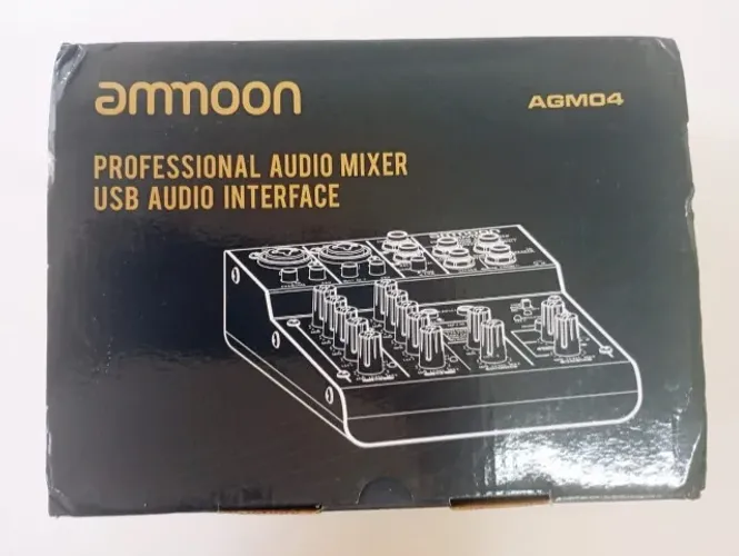 Mesa de Som Ammoon Agm-04 Nova! Oportunidade!