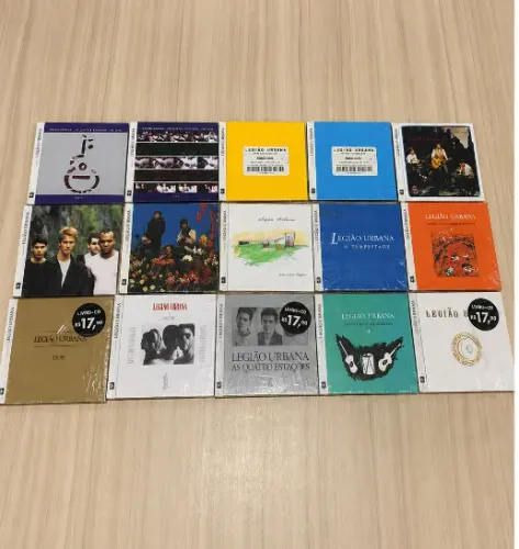 Coleção Legião Urbana - 15 CDs Originais | 9 Lacrados