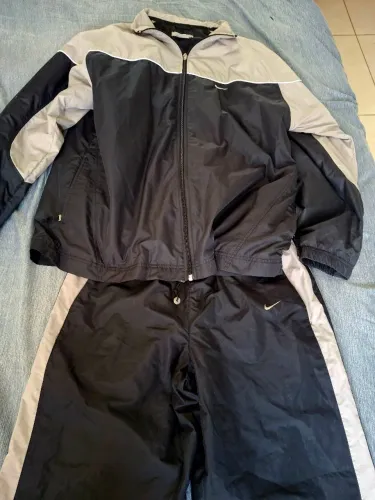 Conjunto Nike Original Masculino Jaqueta + Calça. Tam. G (agasalho)