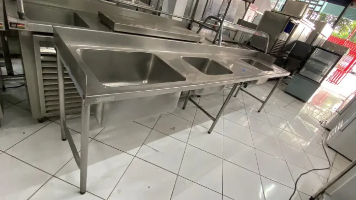 Pia de inox 304