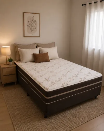 Cama Box Casal Anjos Novo PRONTA ENTREGA