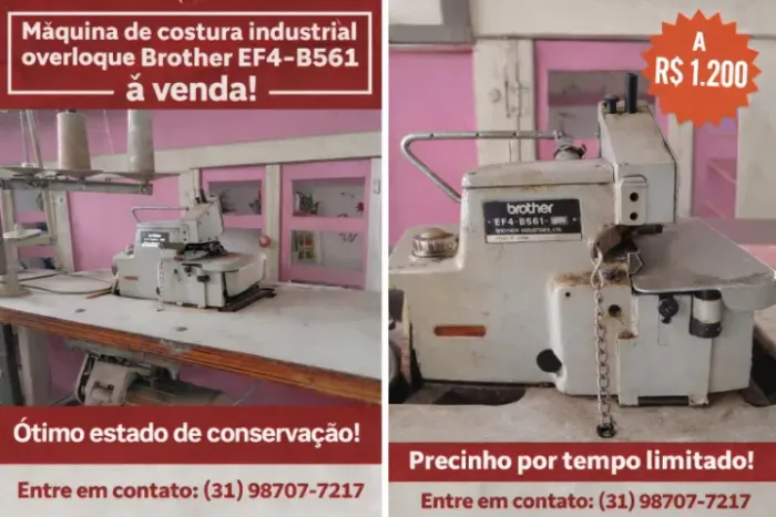maquina de costura industrial