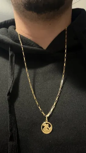 Cordão Cartier ouro 18k de máquina!