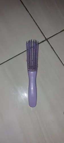 Escova polvo com 8 cerdas não vai com o negócio de ajuste, somente a escova polvo cor roxa