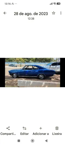 Chevrolet Opala L/sl/ss/ 2.5/4.1 1977