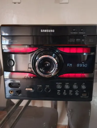Mini system Samsung Max g55 som melhor torre JBL partybox Philco amvox Sony LG xboom joog