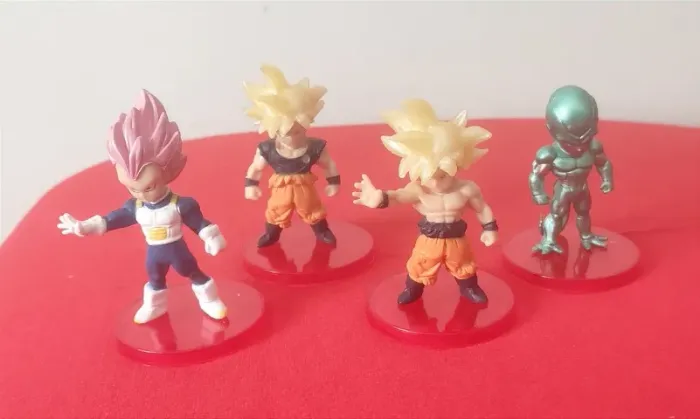Kit 4 Bonecos Dragon Ball