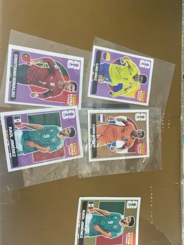 Figurinhas legends da copa do mundo 2026