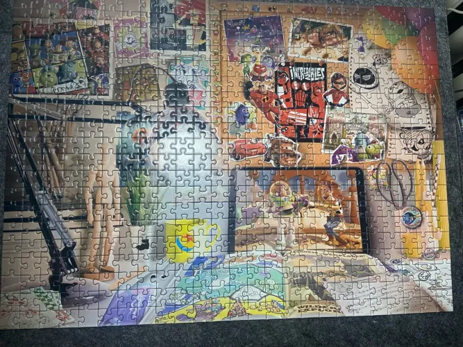 Quebra-cabeça pixar 500 peças