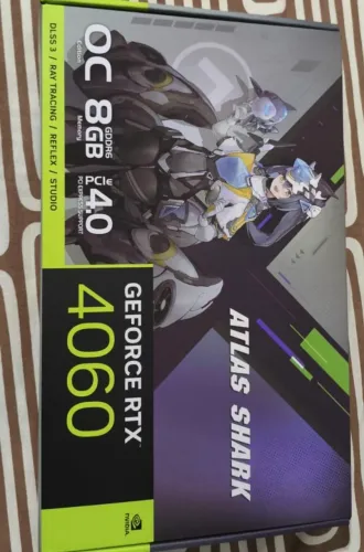 Placa de Vídeo RTX 4060 8G V2 Gaming ATS OC ASUS NVIDIA GeForce, 8GB