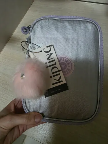 Estojo Kipling Original Cinza