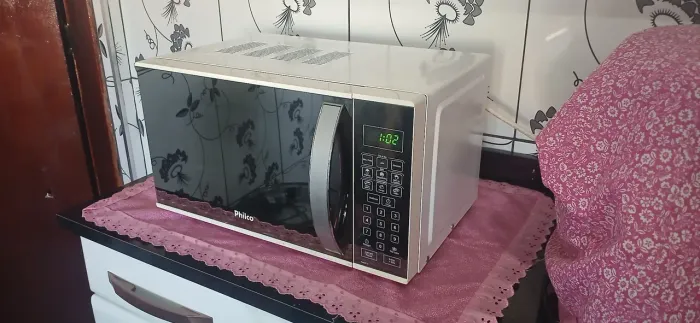 Microondas philco 20litros espelhado 