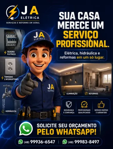 J.A Elétrica - Eletricista Residencial, Predial e comercial.