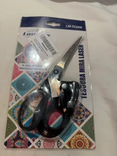 Tesoura de precisão com mira a laser Lanmax LM-TC666