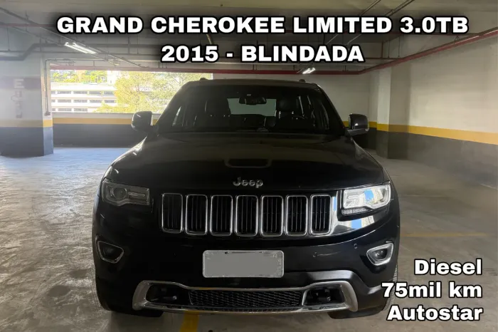 Jeep Grand Cherokee Limited 3.0 TB Dies. AUT 2015