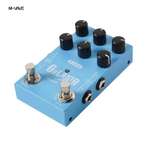 Pedal de Reverb M-Vave Galáxia LANÇAMENTO (Lacrado)