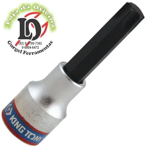 Soquete torx longo T55 1/2 - King Tony-KT403355