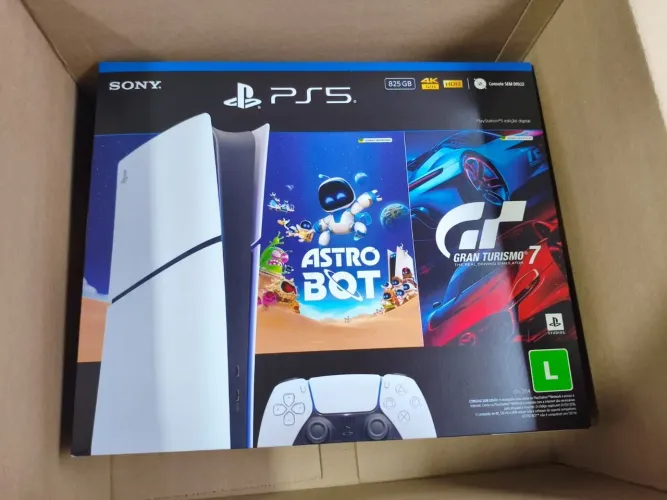 PS5 SLIM NOVO LACRADO COM JOGOS+BARATO QUE NA INTERNET VENDO/TROCO