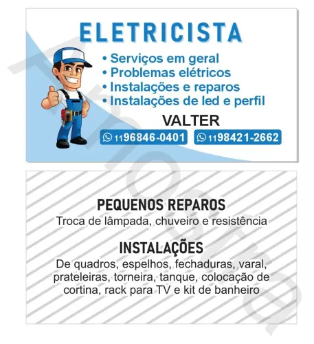 Elétricista e instalações em geral