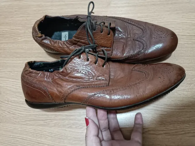 Sapato social masculino em couro legítimo Paul Smith