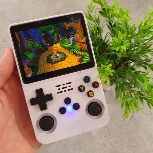 Video game portátil, console portátil r36s