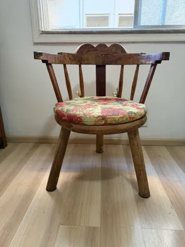 Cadeira poltrona rústica varanda 