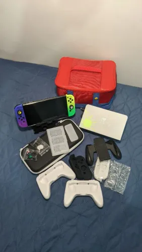 Nintendo switch OLED Splatoon 3 64gb travado