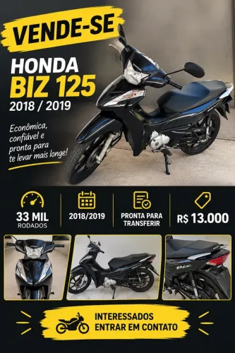 Honda Biz 125 EX/ 125 EX Flex 2018
